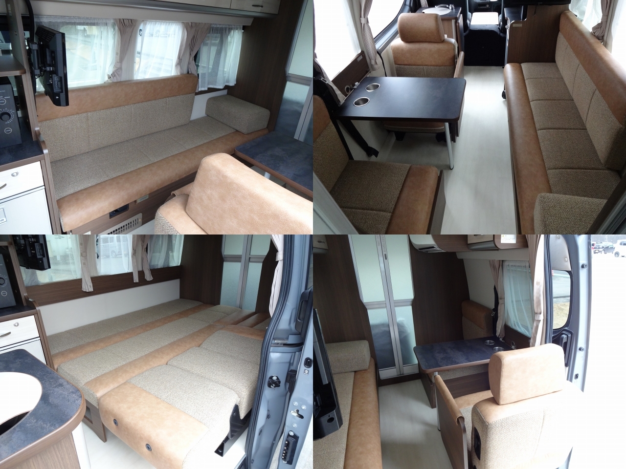 キャンピングカー NV350キャラバン ﾚｸﾋﾞｨ ｲｿﾞﾗ　家ｴｱｺﾝ　ﾘﾁｳﾑ200Ah　FF