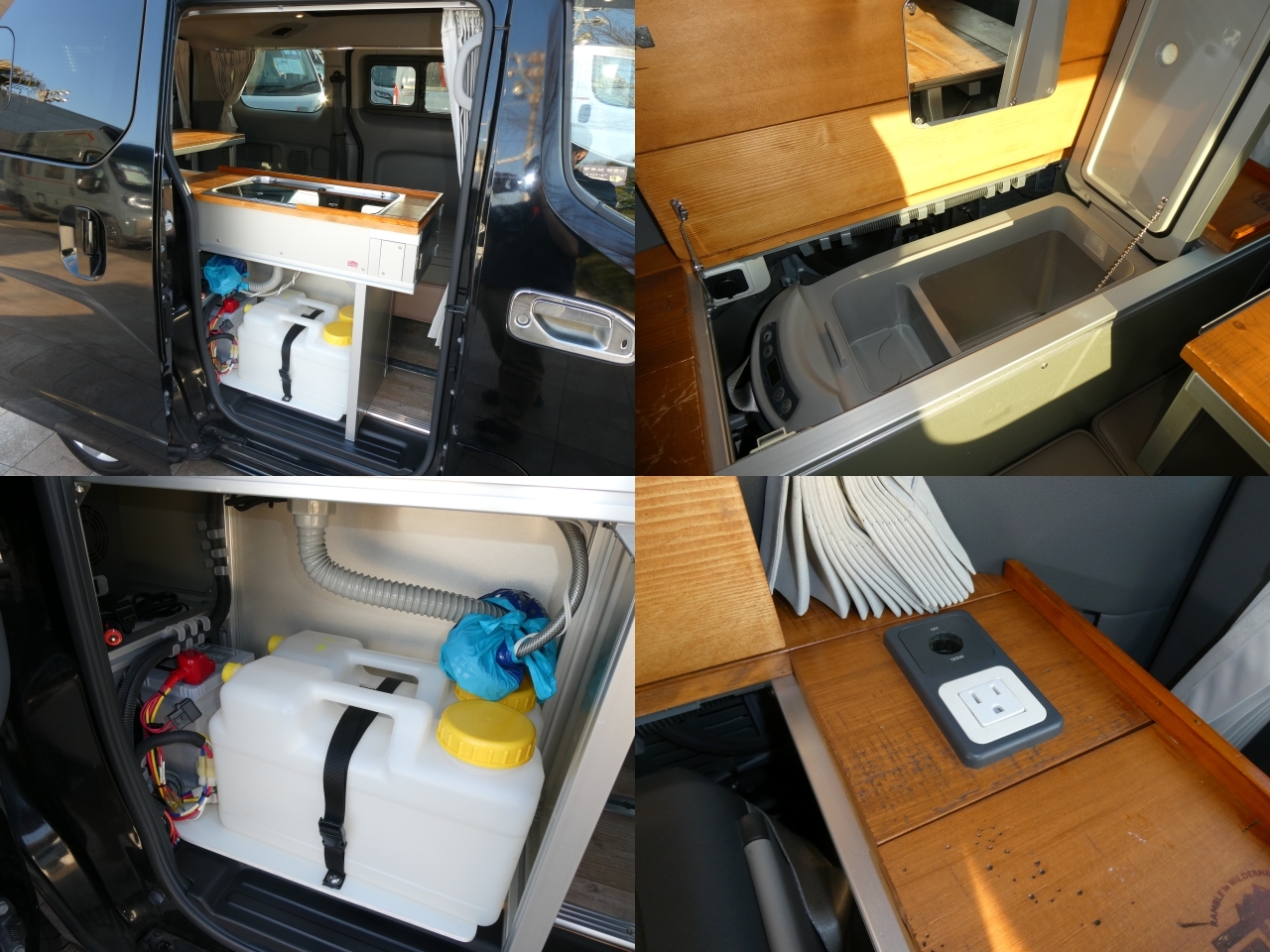 キャンピングカー バンコン ｱﾈｯｸｽ　ﾘｭｳ200　FFﾋｰﾀｰ　DC冷蔵庫