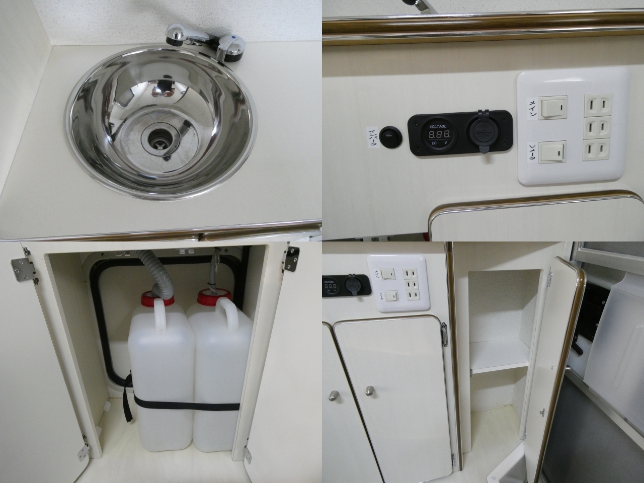 キャンピングカー キャブコン かｰいんてりあ高橋　ﾈｵﾕｰﾛ　手動ｽﾗｲﾄﾞｱｳﾄ　FF