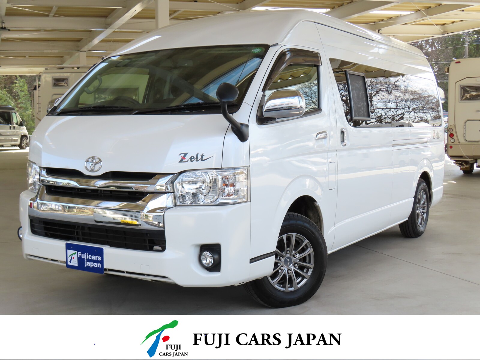 キャンピングカー バンコン ハイエース 東和 ツェルトキリマ 4WD