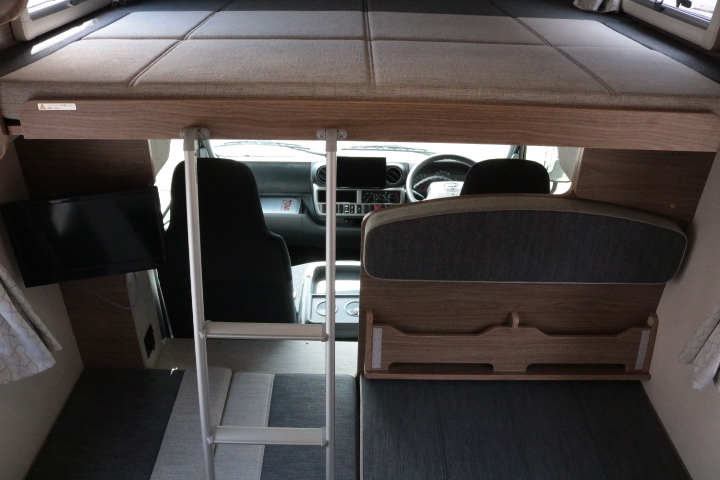 キャンピングカー キャブコン ｶﾑﾛｰﾄﾞ 東和 ﾓﾋﾞｰDC ｴｱｺﾝ　FF