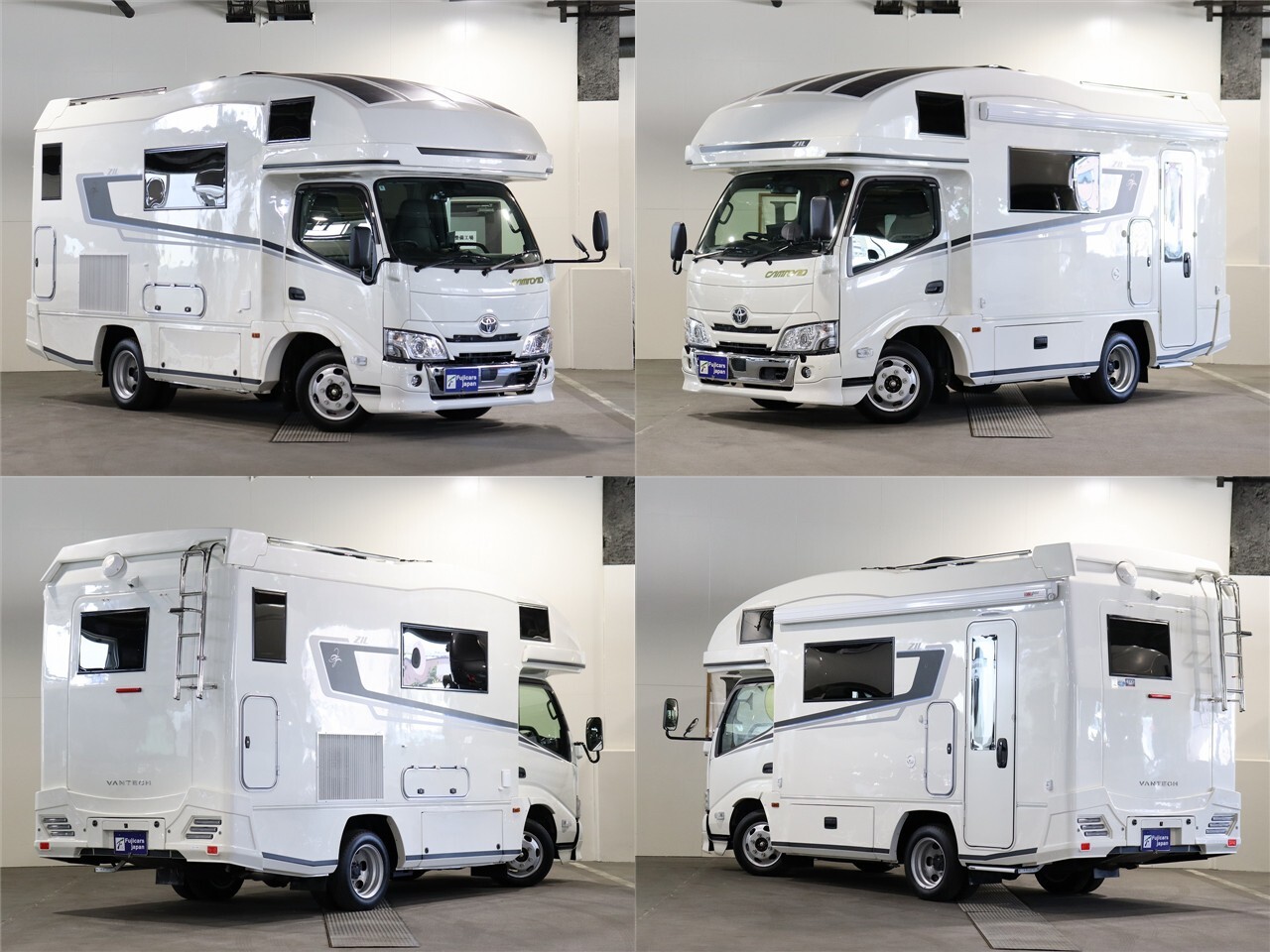 キャンピングカー キャブコン ｶﾑﾛｰﾄﾞ ﾊﾞﾝﾃｯｸ ｼﾞﾙｲﾘｽ 4WD　FF　AC