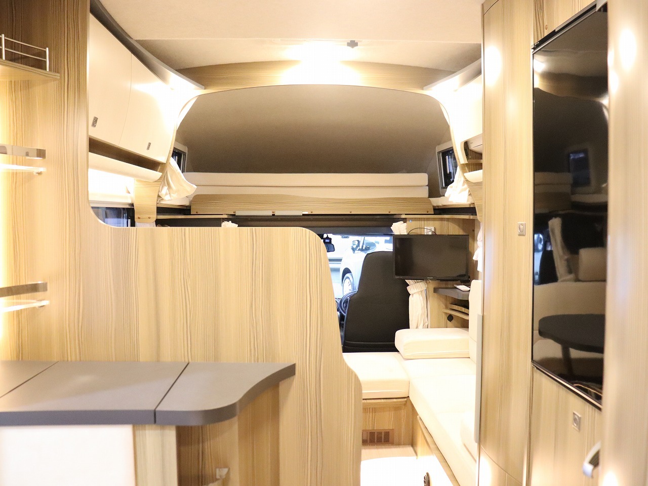 キャンピングカー キャブコン ｶﾑﾛｰﾄﾞ ﾊﾞﾝﾃｯｸ ｼﾞﾙｲﾘｽ 4WD　FF　AC