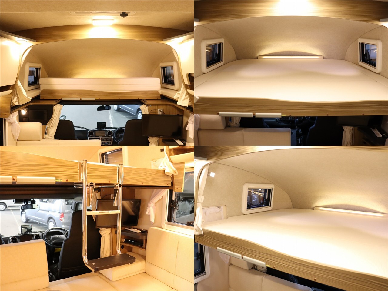 キャンピングカー キャブコン ｶﾑﾛｰﾄﾞ ﾊﾞﾝﾃｯｸ ｼﾞﾙｲﾘｽ 4WD　FF　AC