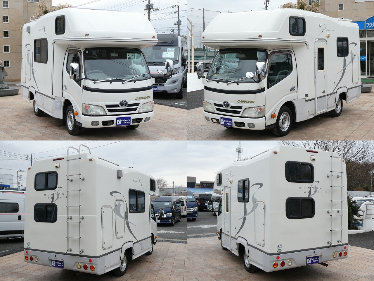 キャンピングカー キャブコン ﾅｯﾂRV　ｸﾚｿﾝﾎﾞｰﾀﾞｰ　FFﾋｰﾀｰ　ｿｰﾗｰﾊﾟﾈﾙ