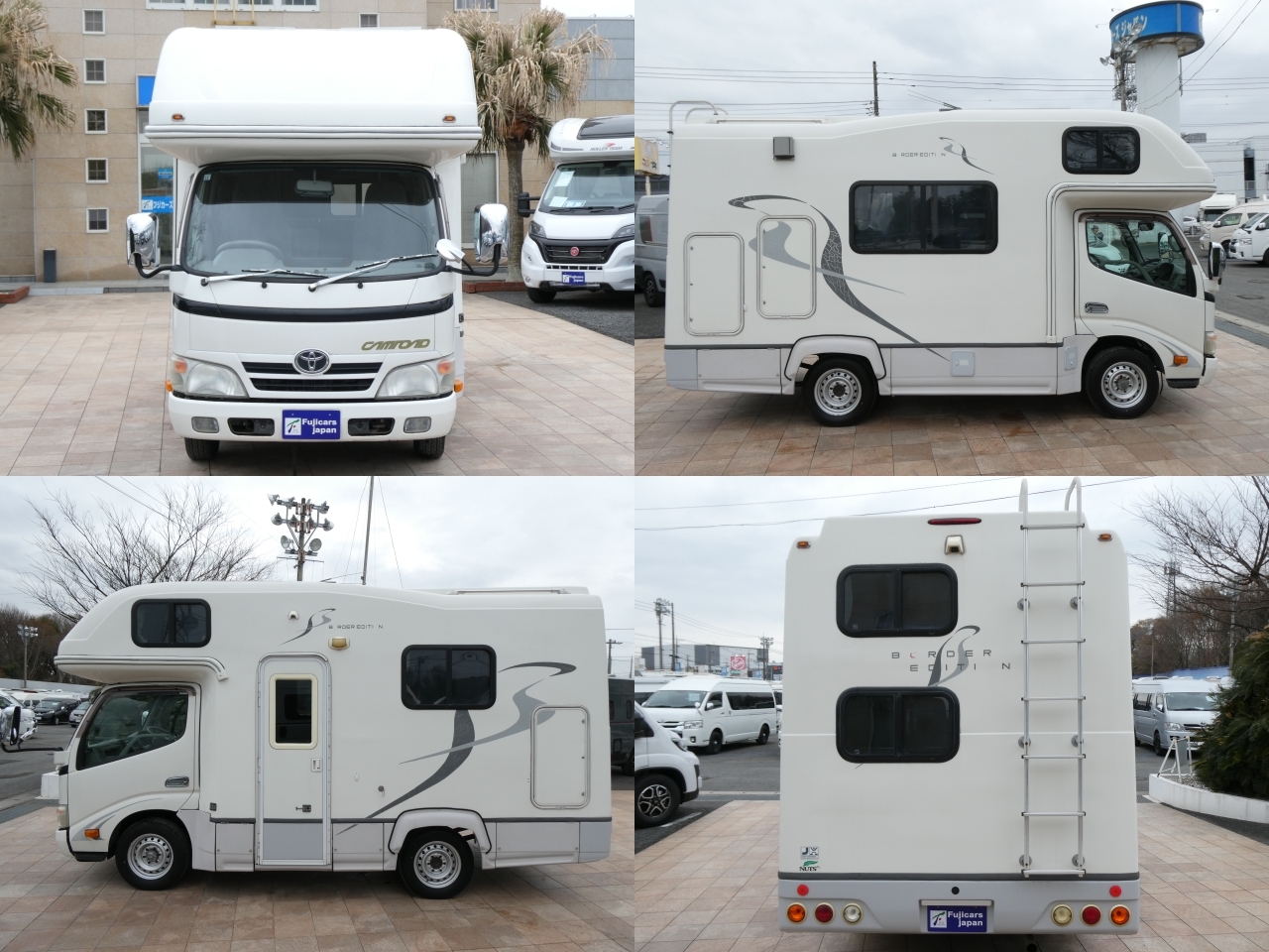 キャンピングカー キャブコン ﾅｯﾂRV　ｸﾚｿﾝﾎﾞｰﾀﾞｰ　FFﾋｰﾀｰ　ｿｰﾗｰﾊﾟﾈﾙ