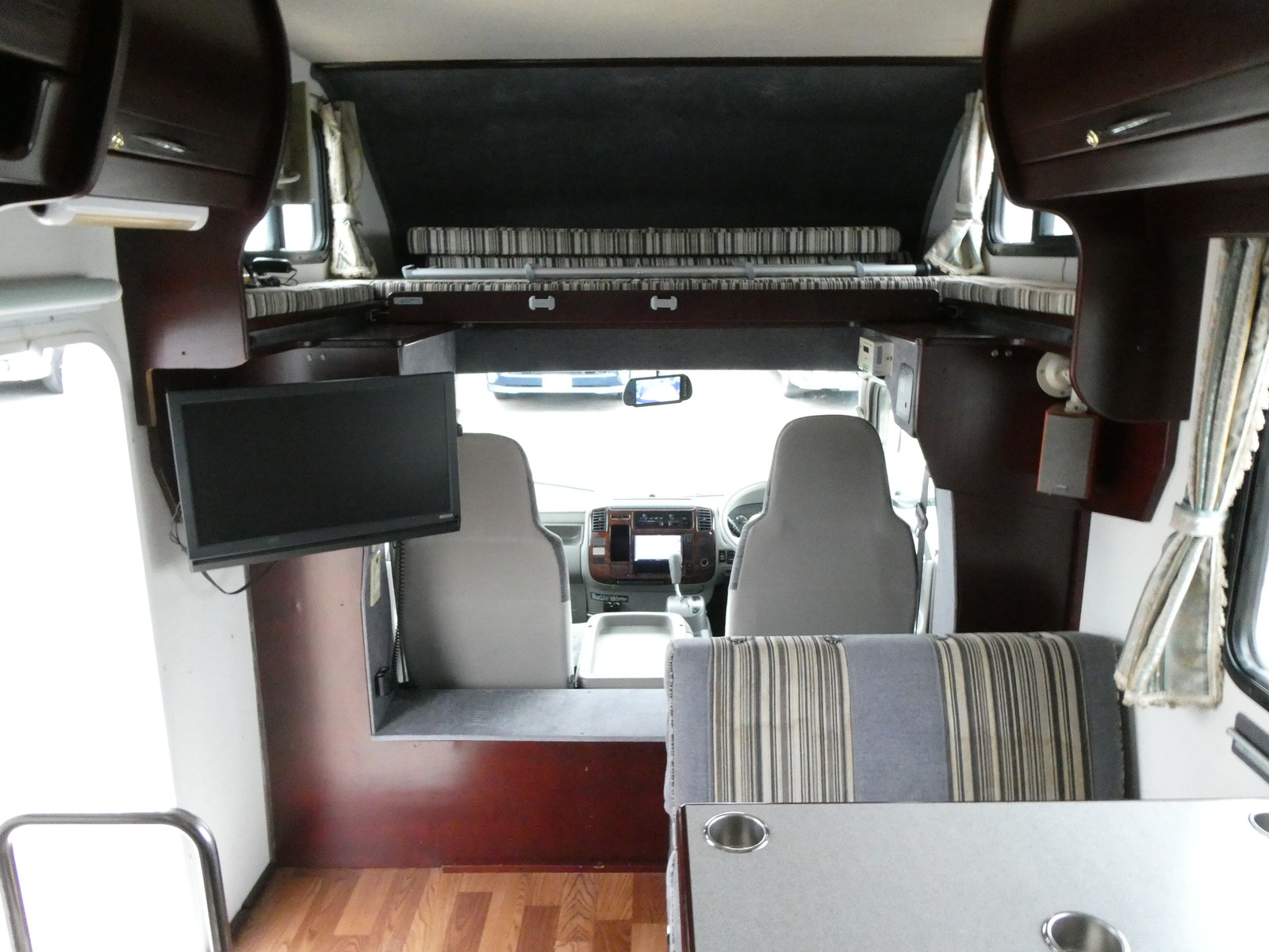 キャンピングカー キャブコン ﾅｯﾂRV　ｸﾚｿﾝﾎﾞｰﾀﾞｰ　FFﾋｰﾀｰ　ｿｰﾗｰﾊﾟﾈﾙ