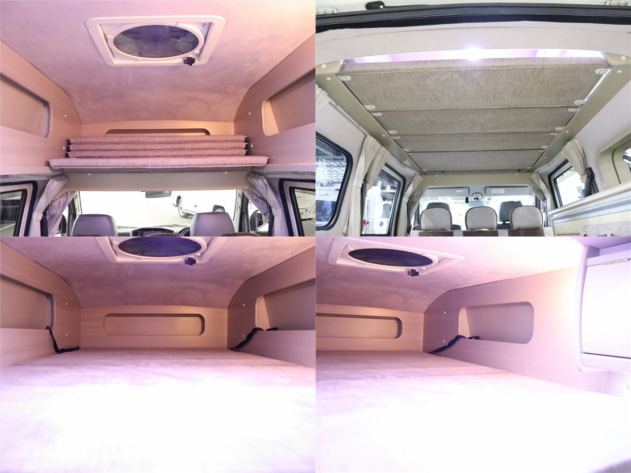 キャンピングカー バンコン ﾗｲﾄｴｰｽ ﾀｺｽ ﾊﾅ4WD　FFﾋｰﾀｰ　ｲﾝﾊﾞｰﾀｰ