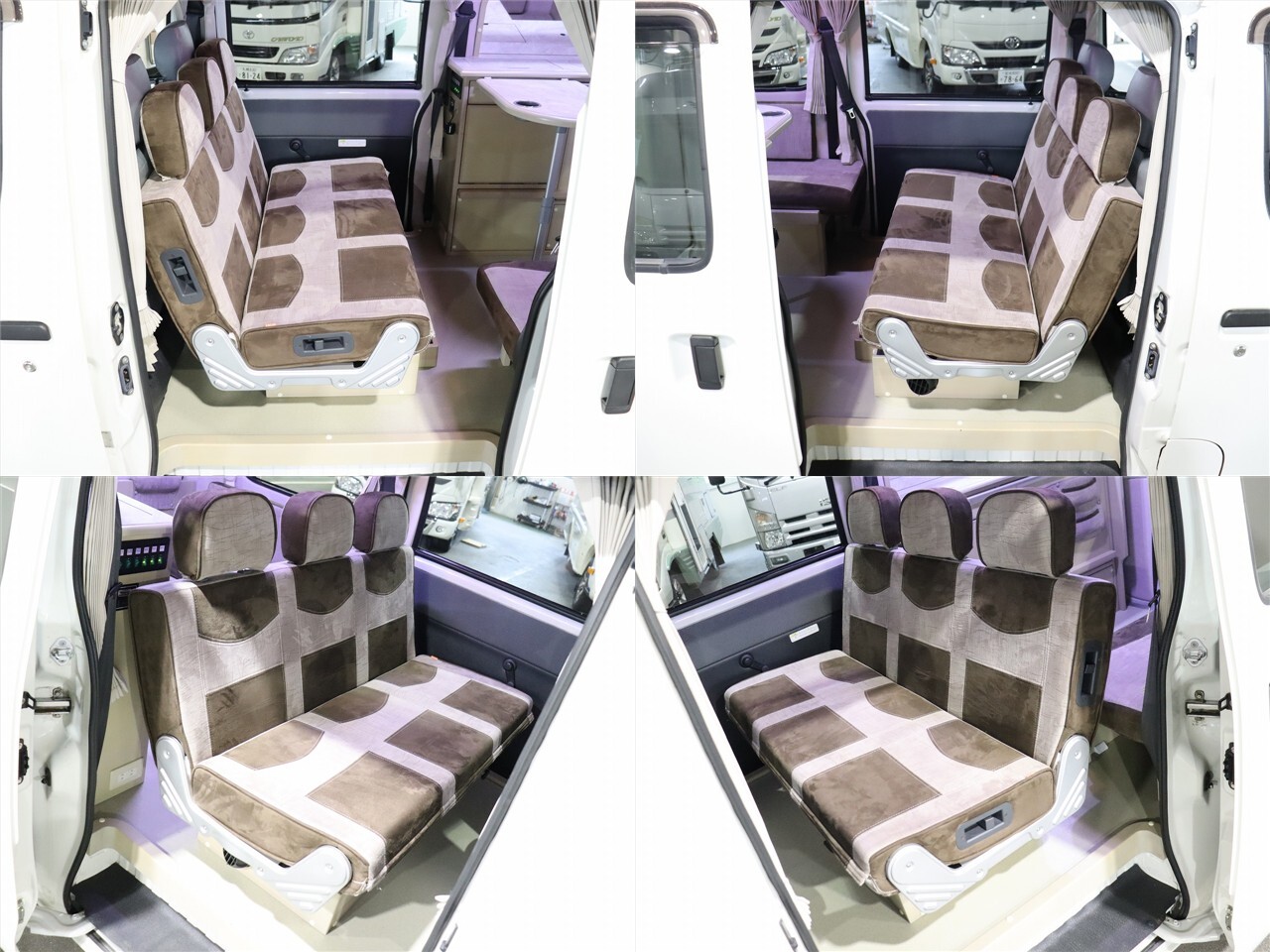 キャンピングカー バンコン ﾗｲﾄｴｰｽ ﾀｺｽ ﾊﾅ4WD　FFﾋｰﾀｰ　ｲﾝﾊﾞｰﾀｰ