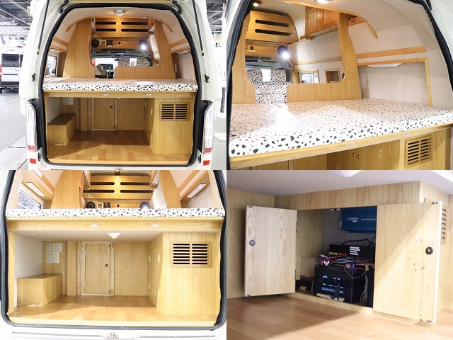 キャンピングカー バンコン ﾊｲｴｰｽ ｶﾄｰﾓｰﾀｰ DD　FF　ｿｰﾗｰP