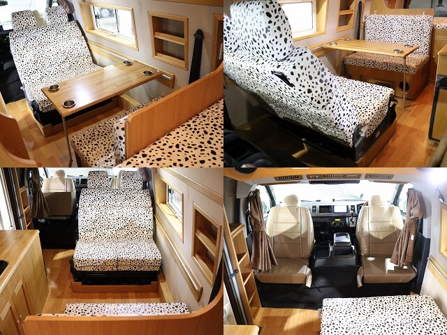 キャンピングカー バンコン ﾊｲｴｰｽ ｶﾄｰﾓｰﾀｰ DD　FF　ｿｰﾗｰP