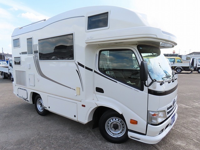 キャンピングカー キャブコン ｶﾑﾛｰﾄﾞ ﾊﾞﾝﾃｯｸ ｼﾞﾙ520 家庭用ｴｱｺﾝ