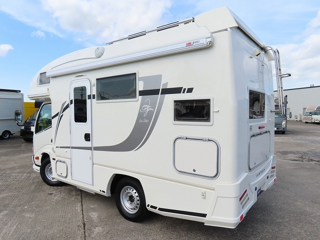 キャンピングカー キャブコン ｶﾑﾛｰﾄﾞ ﾊﾞﾝﾃｯｸ ｼﾞﾙ520 家庭用ｴｱｺﾝ