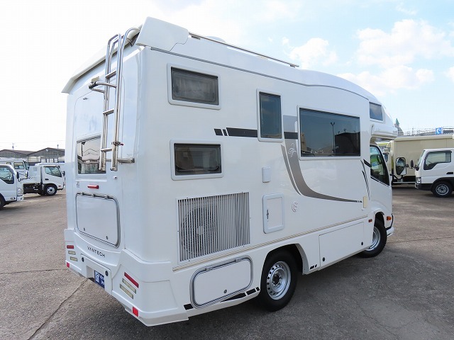 キャンピングカー キャブコン ｶﾑﾛｰﾄﾞ ﾊﾞﾝﾃｯｸ ｼﾞﾙ520 家庭用ｴｱｺﾝ