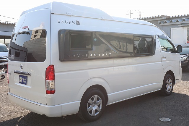 キャンピングカー バンコン ﾊｲｴｰｽ ﾄｲﾌｧｸﾄﾘｰ ﾊﾞｰﾃﾞﾝ 4WD家庭用AC