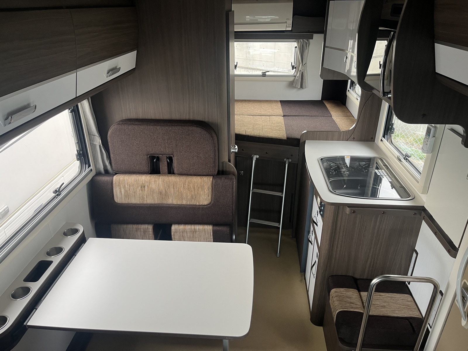 キャンピングカー キャブコン ﾅｯﾂRV ｸﾚｱ5.3Zｴﾎﾞ 4WD 1ｵｰﾅｰ