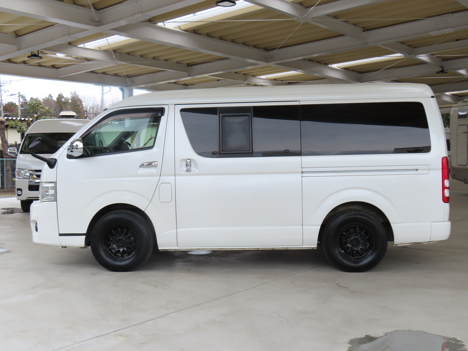 キャンピングカー バンコン ﾊｲｴｰｽ OMC 北斗　FFﾋｰﾀｰ