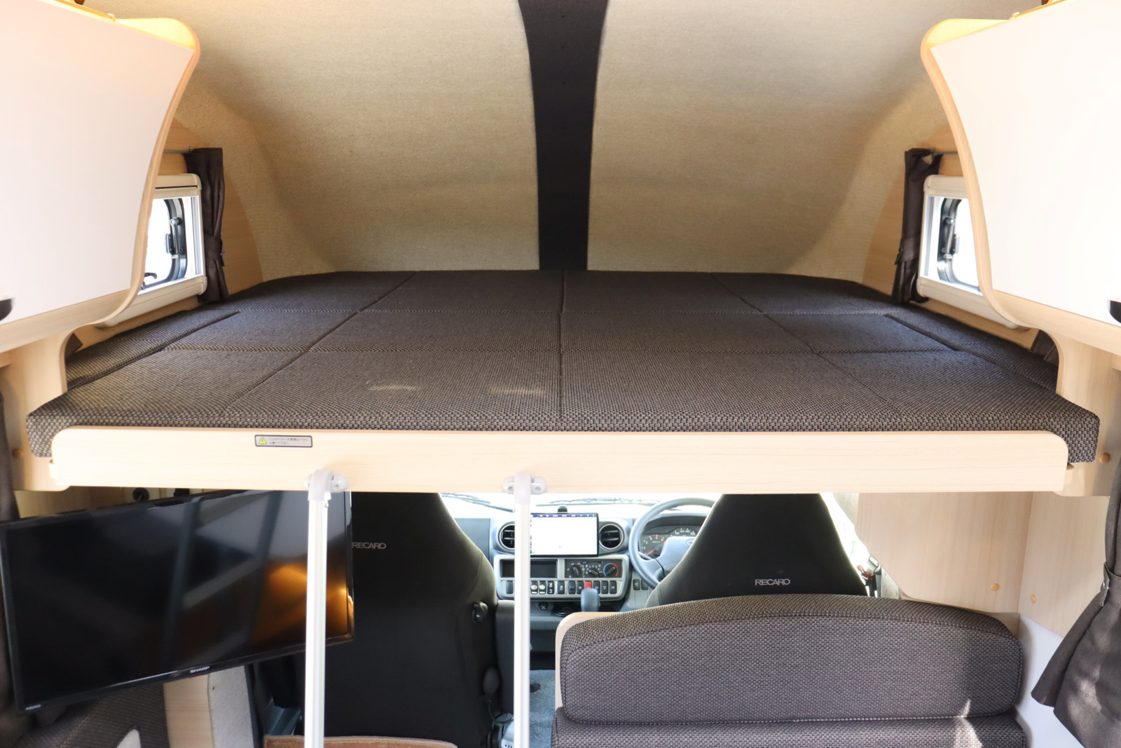 キャンピングカー キャブコン ｶﾑﾛｰﾄﾞ ﾅｯﾂRV ｱﾚｯﾀRE ｴﾎﾞⅢ 4WD