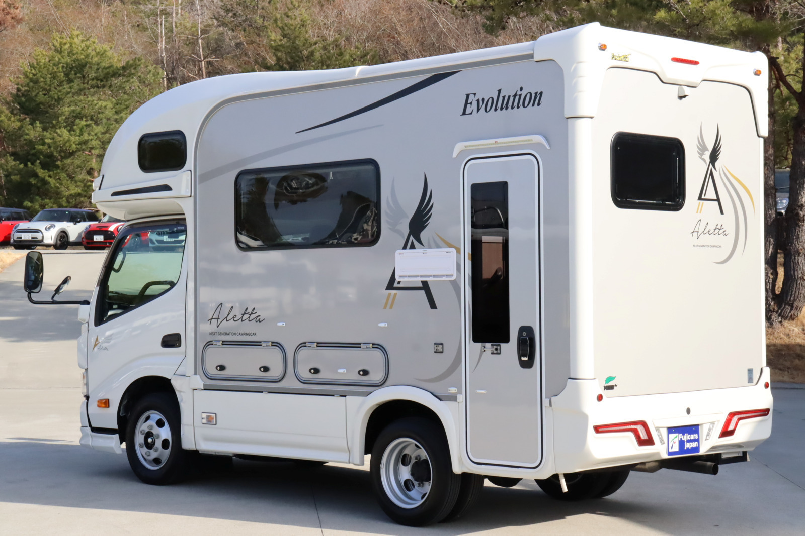 キャンピングカー キャブコン ｶﾑﾛｰﾄﾞ ﾅｯﾂRV ｱﾚｯﾀRE ｴﾎﾞⅢ 4WD