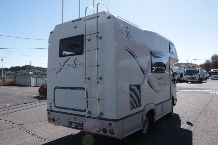 キャンピングカー キャブコン ｶﾑﾛｰﾄﾞ ﾅｯﾂRVｸﾚｿﾝX 家庭用ｴｱｺﾝ FF暖房