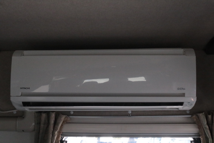 キャンピングカー キャブコン ｶﾑﾛｰﾄﾞ ﾅｯﾂRVｸﾚｿﾝX 家庭用ｴｱｺﾝ FF暖房