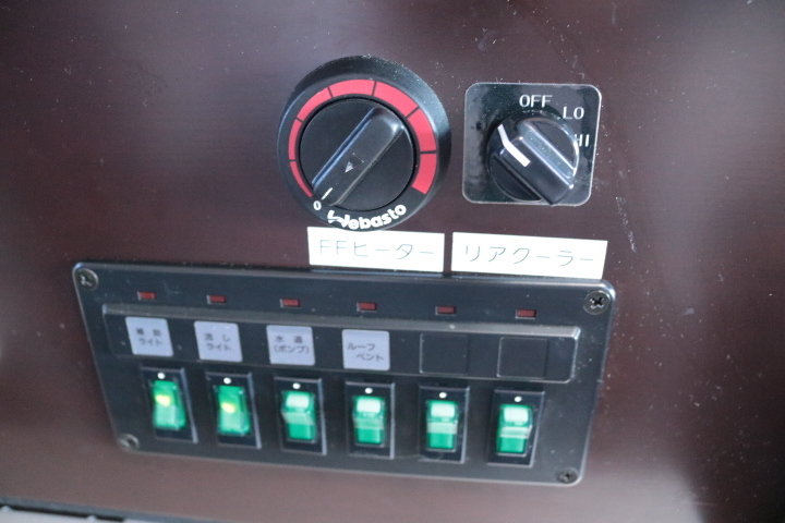 キャンピングカー キャブコン ｶﾑﾛｰﾄﾞ ﾅｯﾂRVｸﾚｿﾝX 家庭用ｴｱｺﾝ FF暖房