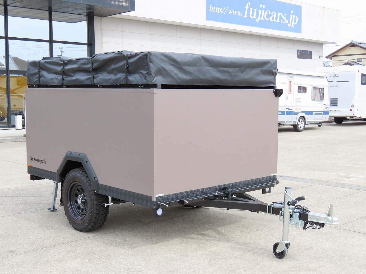 キャンピングカー トレーラー ｽﾉｰﾋﾟｰｸ ﾌｨｰﾙﾄﾞﾄﾚｰﾗｰ