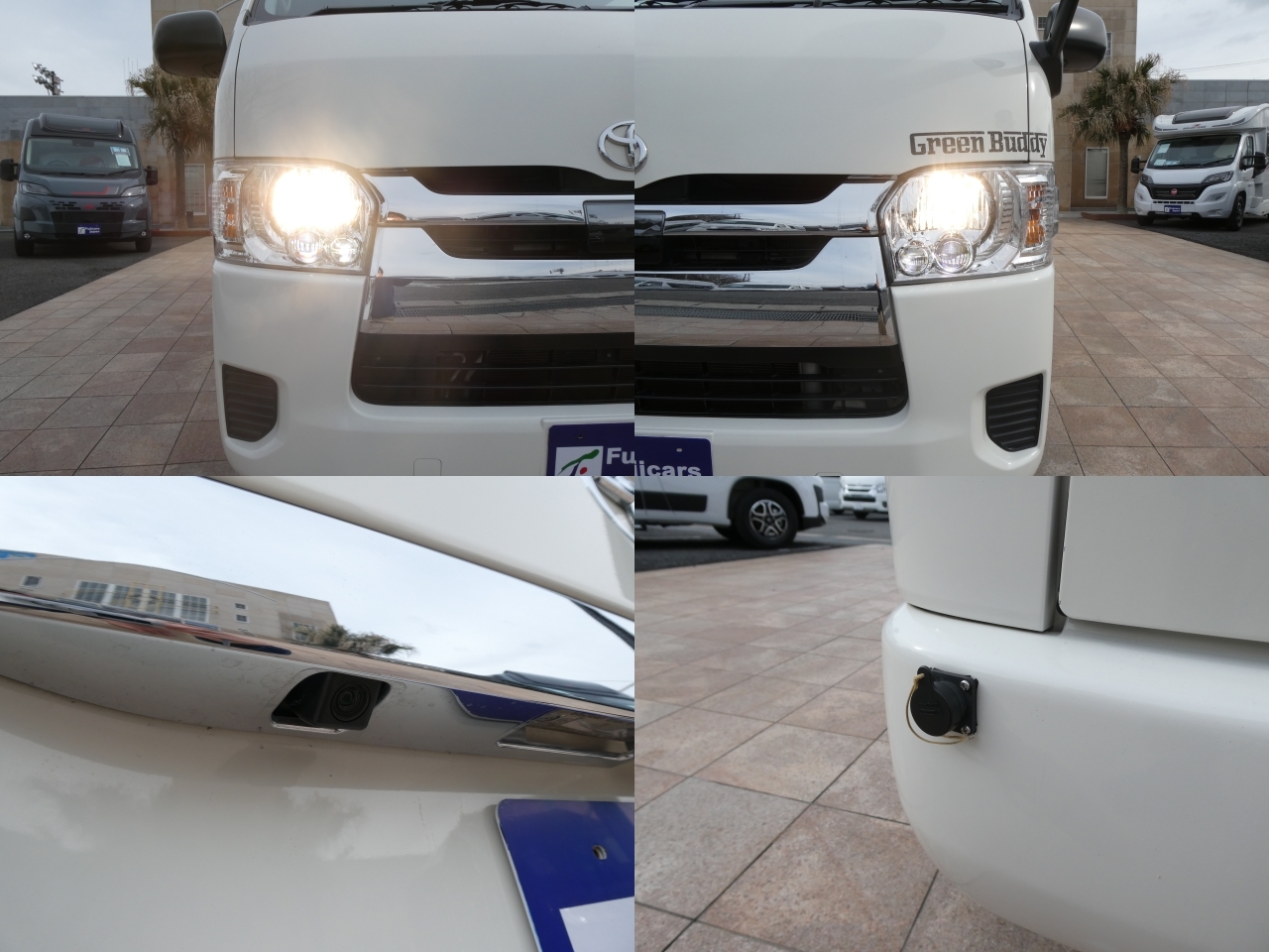 キャンピングカー バンコン ﾄｲﾌｧｸﾄﾘｰ　ｸﾞﾘｰﾝﾊﾞﾃﾞｨ　FFﾋｰﾀｰ