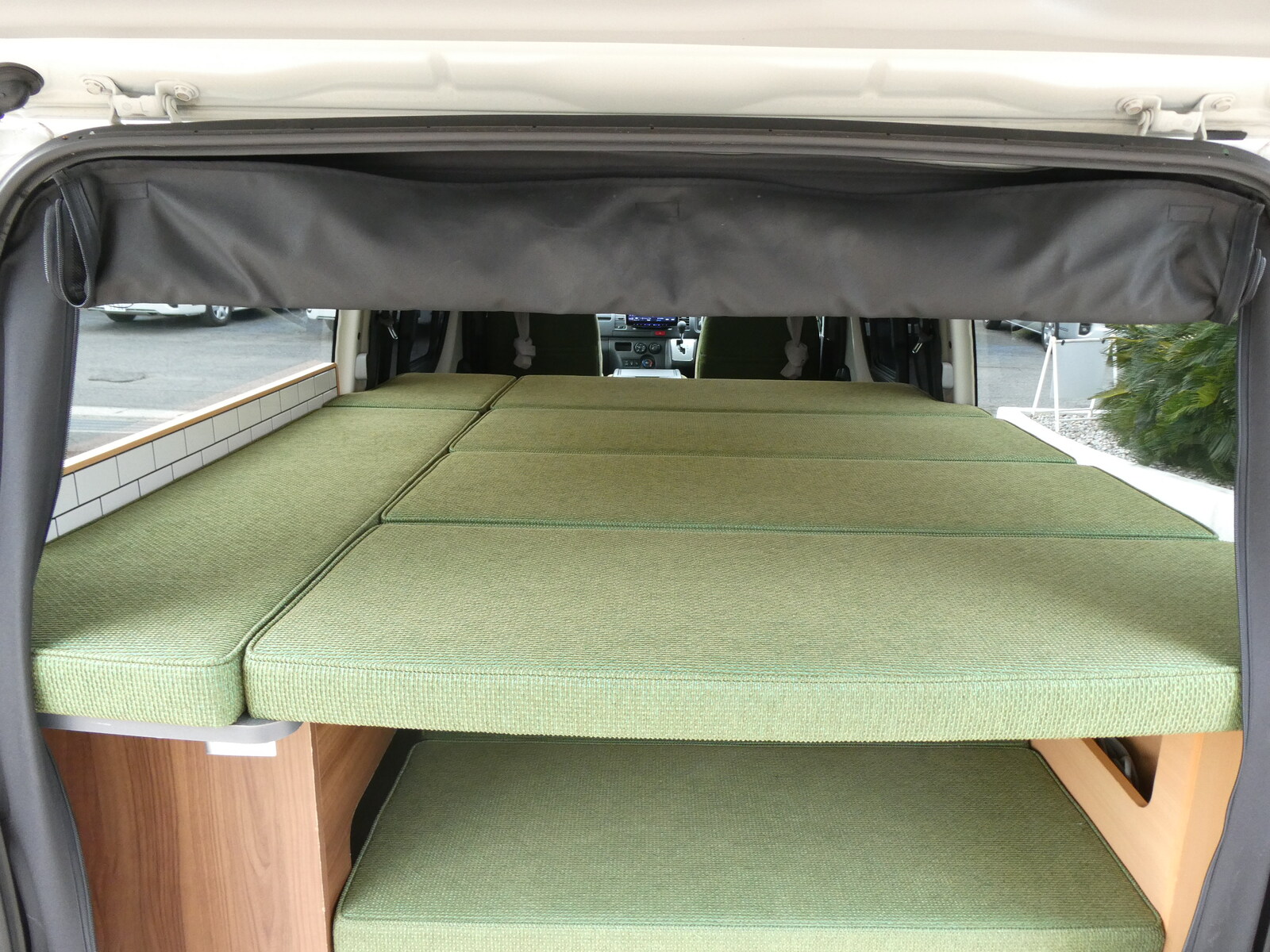 キャンピングカー バンコン ﾄｲﾌｧｸﾄﾘｰ　ｸﾞﾘｰﾝﾊﾞﾃﾞｨ　FFﾋｰﾀｰ