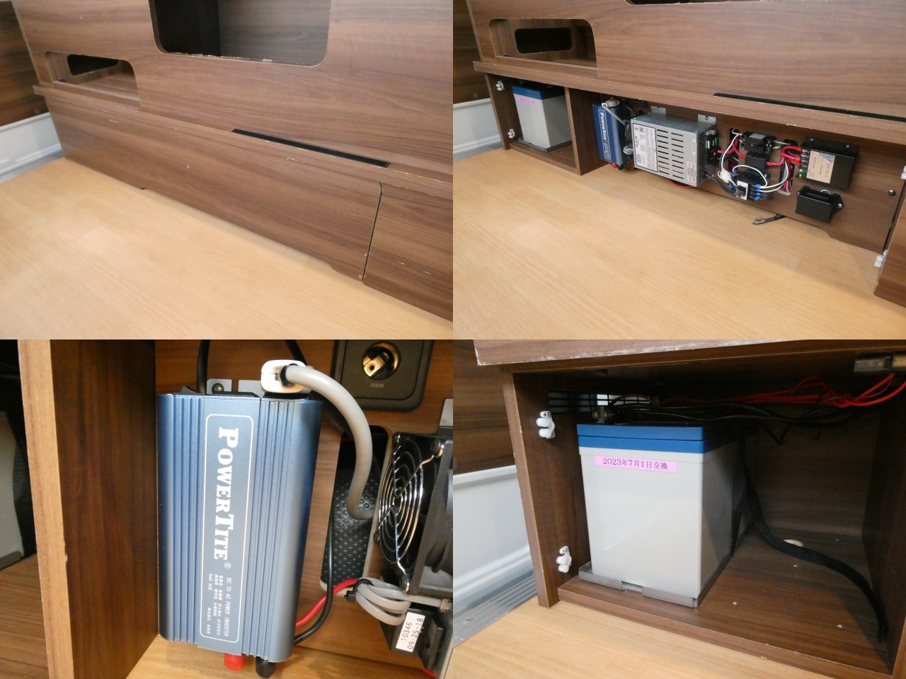 キャンピングカー バンコン ﾄｲﾌｧｸﾄﾘｰ　ｸﾞﾘｰﾝﾊﾞﾃﾞｨ　FFﾋｰﾀｰ