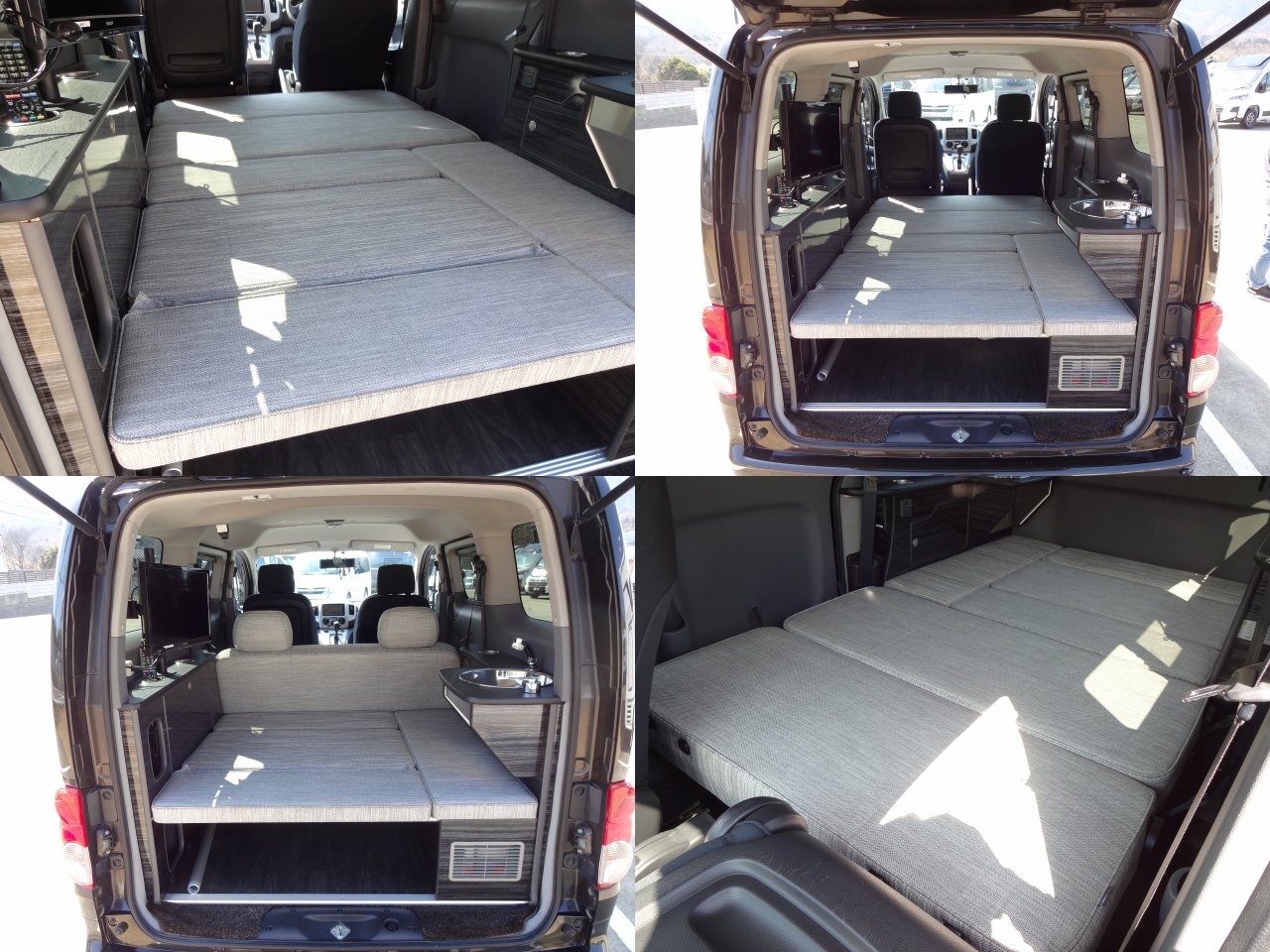 キャンピングカー バンコン NV200ﾊﾞﾈｯﾄ ｱﾈｯｸｽ ﾌｧﾐﾘｰﾜｺﾞﾝSS