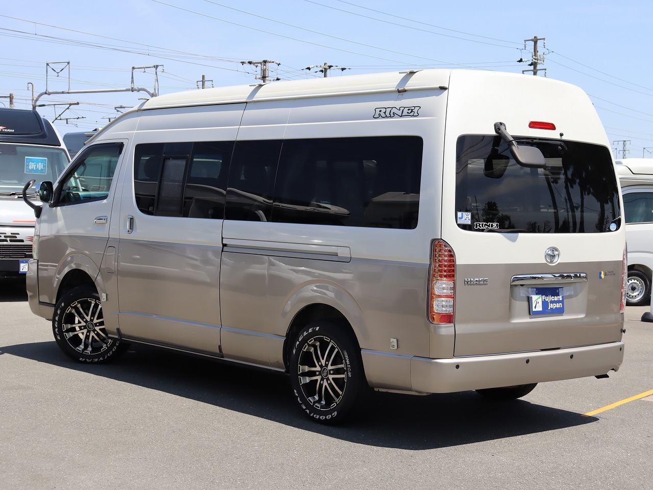 キャンピングカー バンコン ﾊｲｴｰｽ ﾘﾝｴｲ ﾊﾞｶﾝﾁｪｽ 4WD