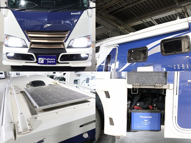 キャンピングカー キャブコン ｶﾑﾛｰﾄﾞﾅｯﾂ ｸﾚｱ5.3Xｴﾎﾞﾘｭｰｼｮﾝ 4WD