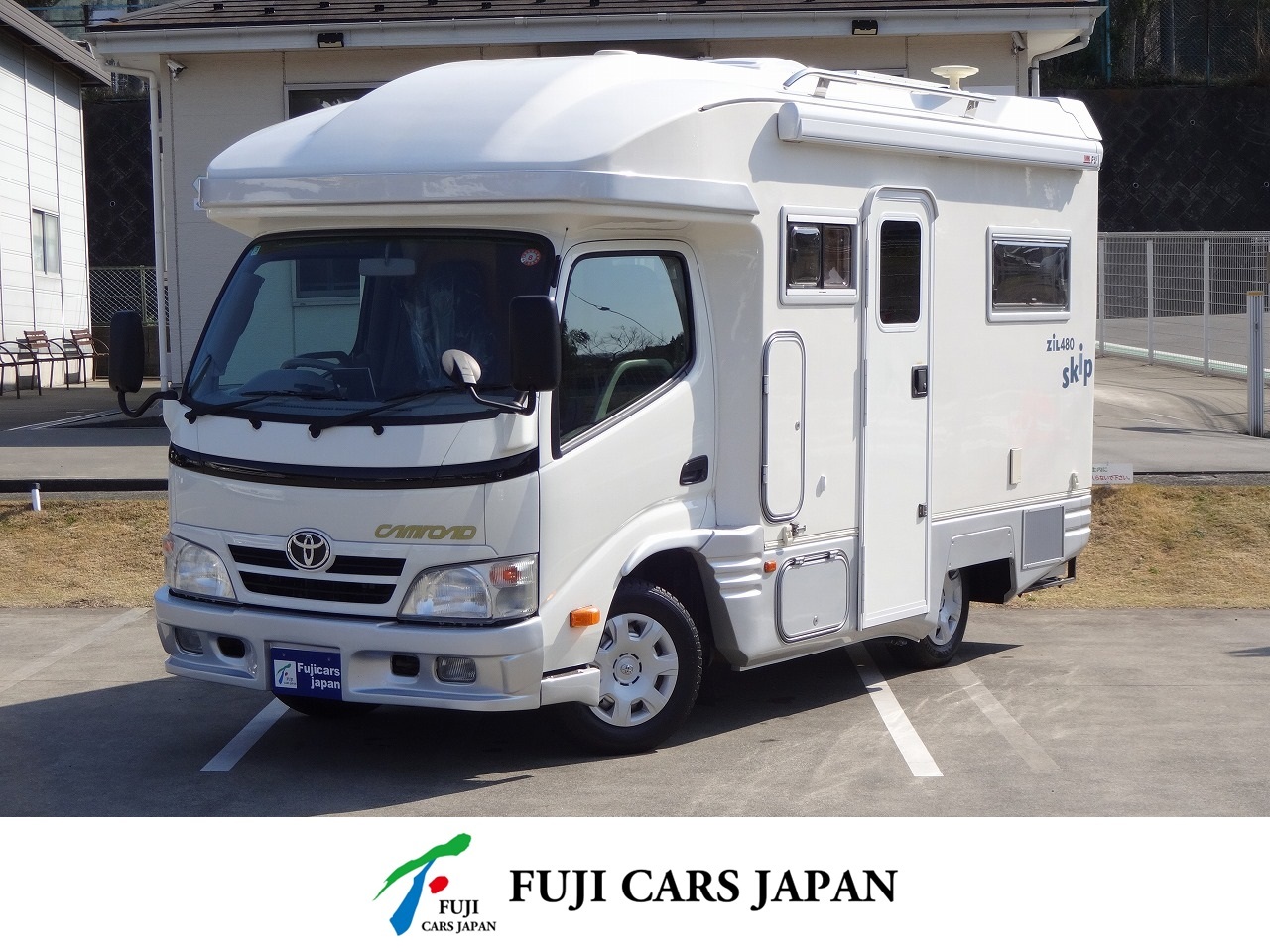 キャンピングカー キャブコン カムロード バンテック ジル480スキップ　家AC