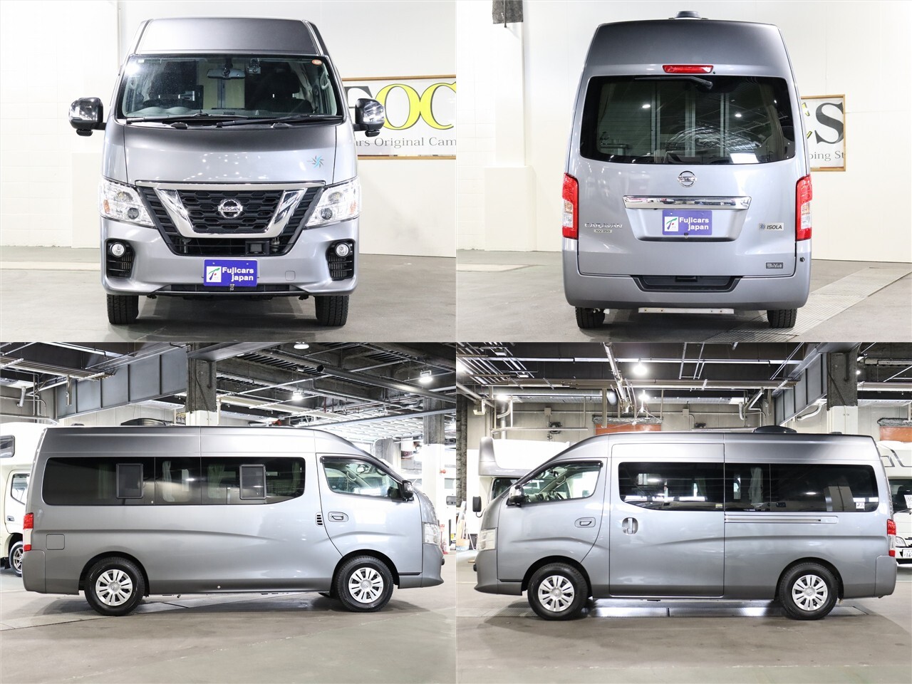 キャンピングカー バンコン ｷｬﾗﾊﾞﾝ ﾚｸﾋﾞｨ ｲｿﾞﾗ 4WD　FF　家庭用AC