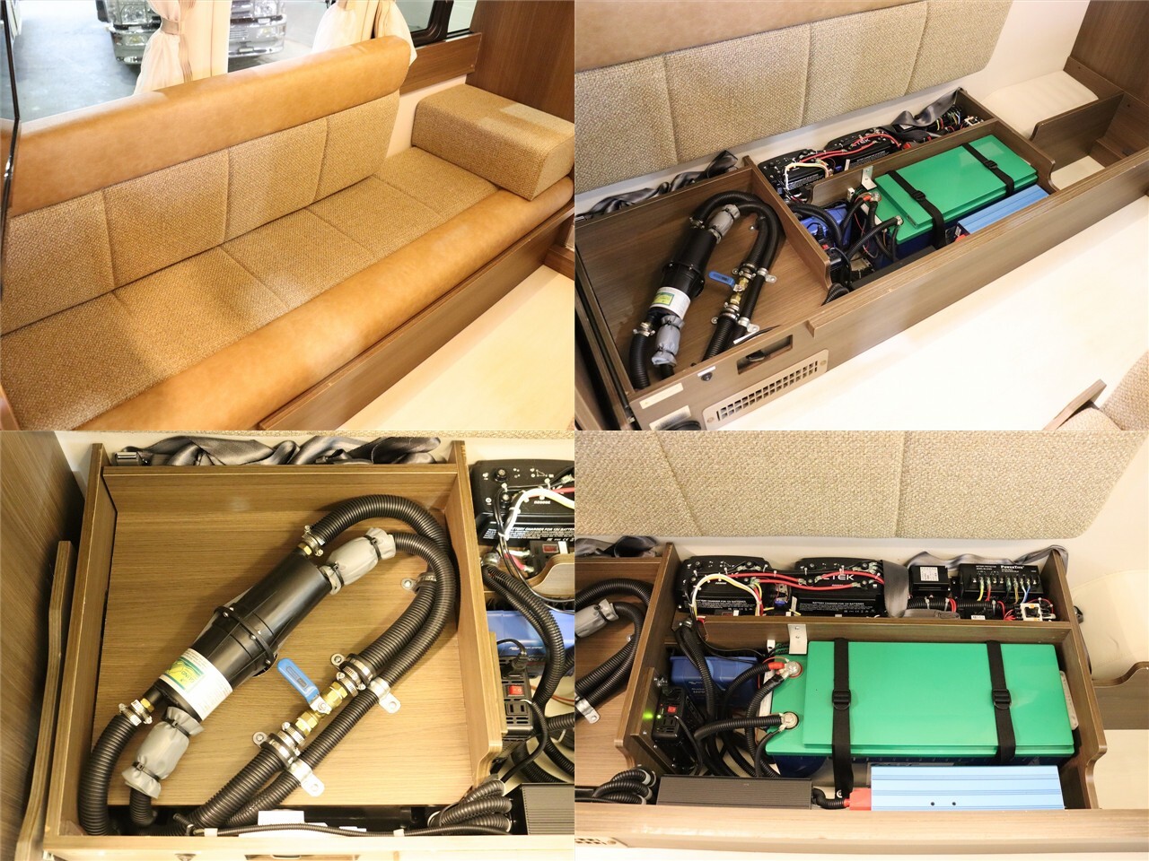 キャンピングカー バンコン ｷｬﾗﾊﾞﾝ ﾚｸﾋﾞｨ ｲｿﾞﾗ 4WD　FF　家庭用AC