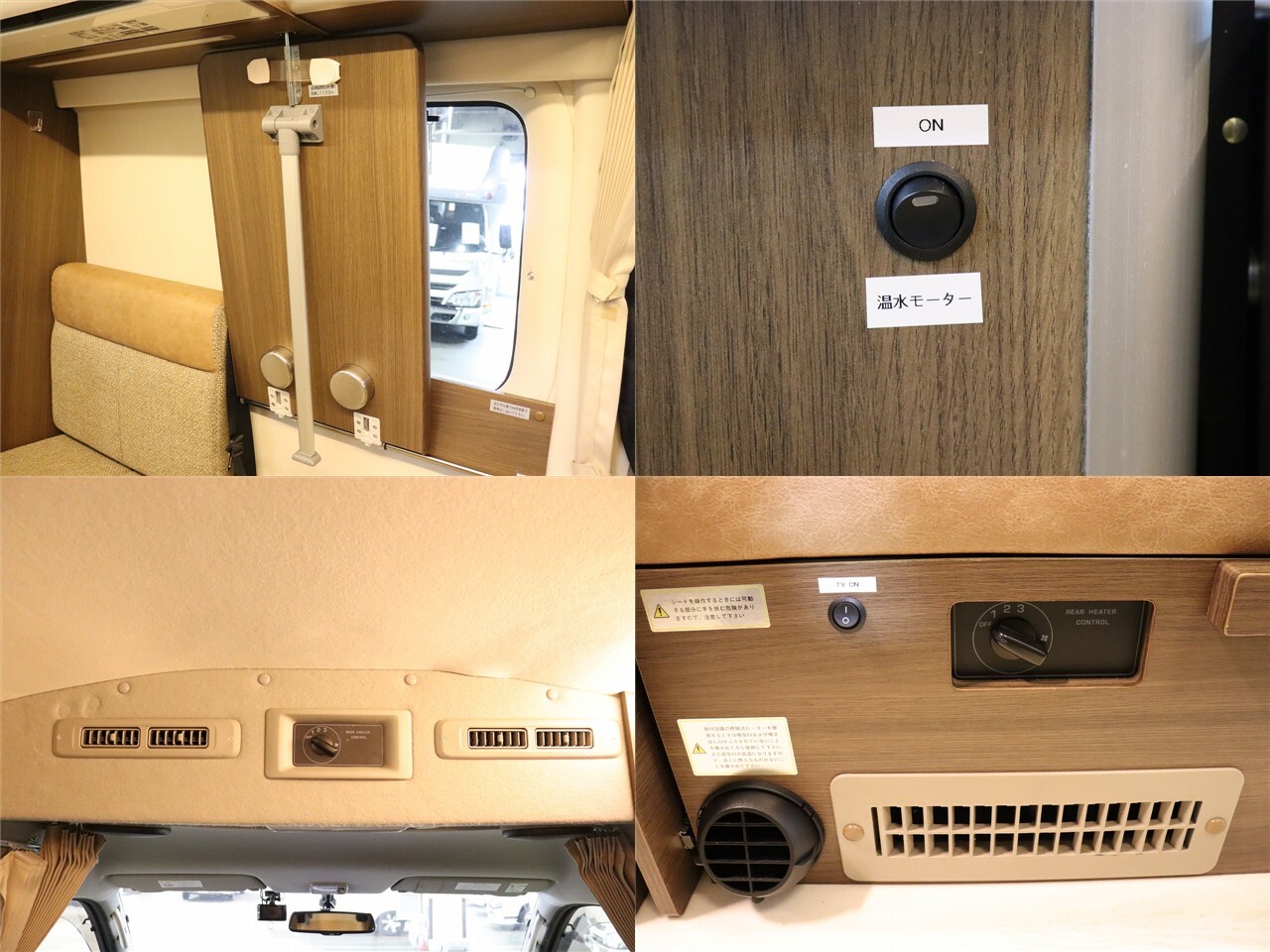 キャンピングカー バンコン ｷｬﾗﾊﾞﾝ ﾚｸﾋﾞｨ ｲｿﾞﾗ 4WD　FF　家庭用AC