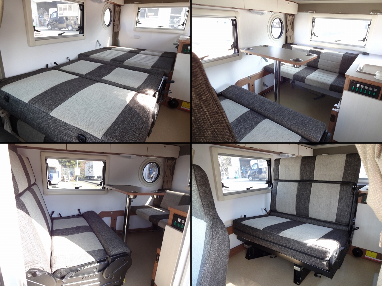 キャンピングカー 軽キャンパー ﾊｲｾﾞｯﾄ 東和 ｲﾝﾃﾞｨ108 4WD　FFﾋｰﾀｰ