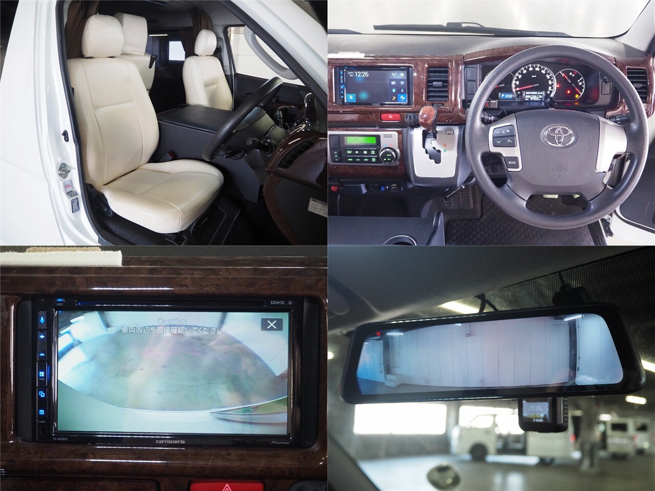 キャンピングカー バンコン ﾊｲｴｰｽ ｵﾘｼﾞﾅﾙ仕様 4WD　FF　ｲﾝﾊﾞｰﾀｰ