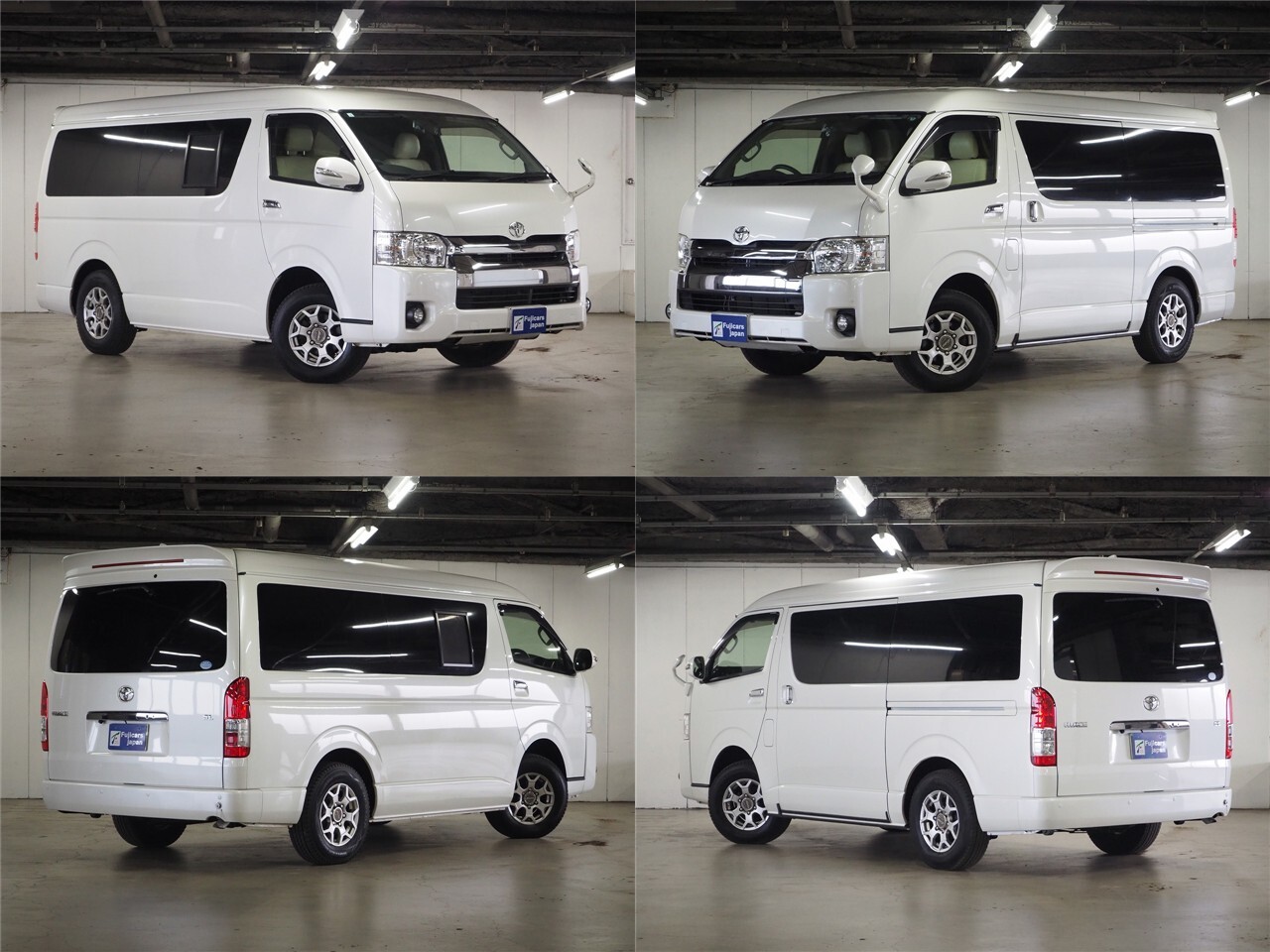 キャンピングカー バンコン ﾊｲｴｰｽ ｵﾘｼﾞﾅﾙ仕様 4WD　FF　ｲﾝﾊﾞｰﾀｰ