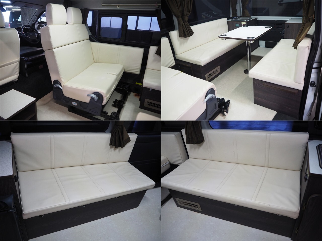 キャンピングカー バンコン ﾊｲｴｰｽ ｵﾘｼﾞﾅﾙ仕様 4WD　FF　ｲﾝﾊﾞｰﾀｰ