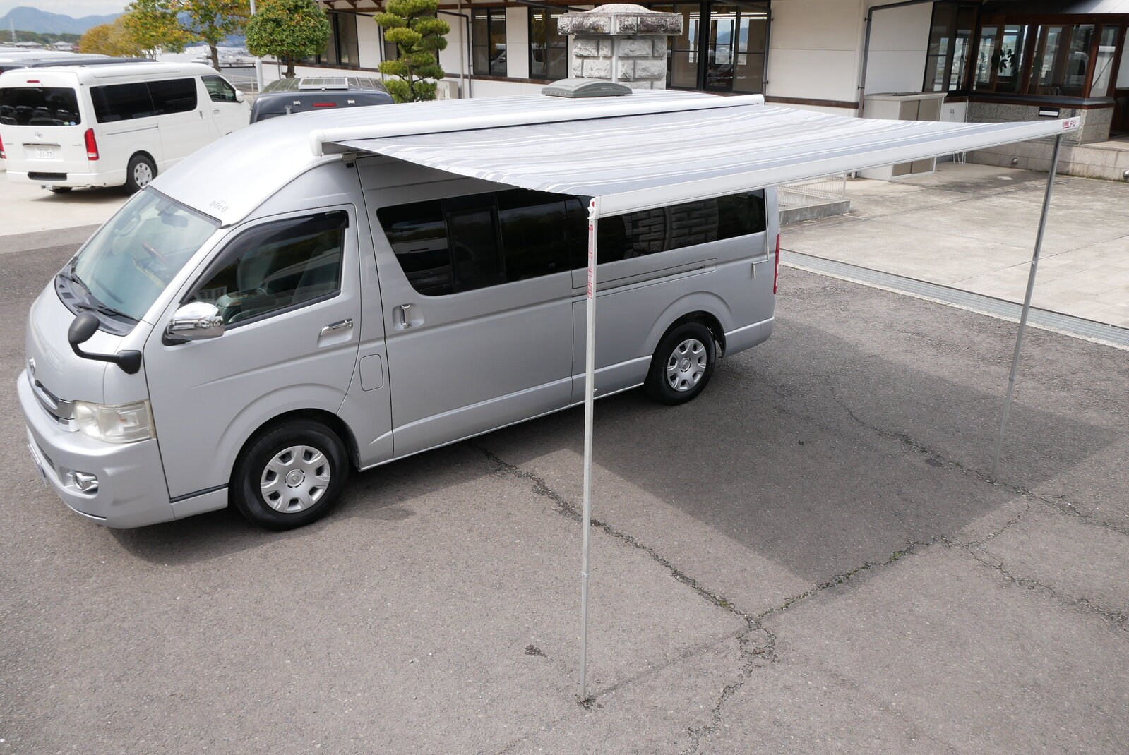 キャンピングカー バンコン ﾊｲｴｰｽ ｱﾑｸﾗﾌﾄ ｺﾝﾊﾟｽﾄﾞﾙｸ FFﾋｰﾀｰ