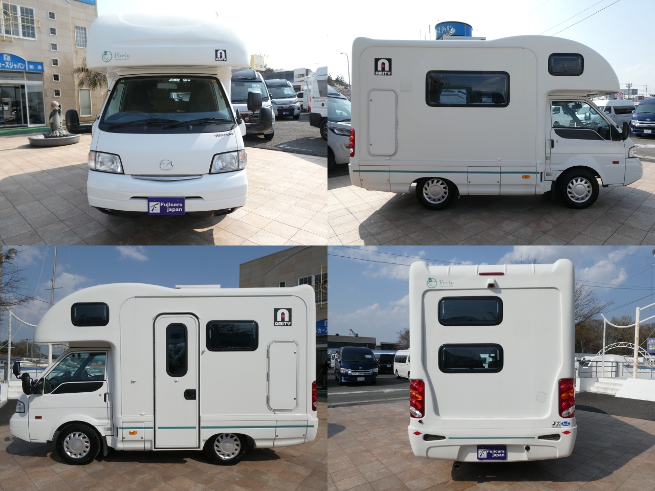 キャンピングカー キャブコン AtoZ　ｱﾐﾃｨ　ﾎﾟﾙﾄ　FF　ﾘｱｸｰﾗｰ　ｿｰﾗｰ