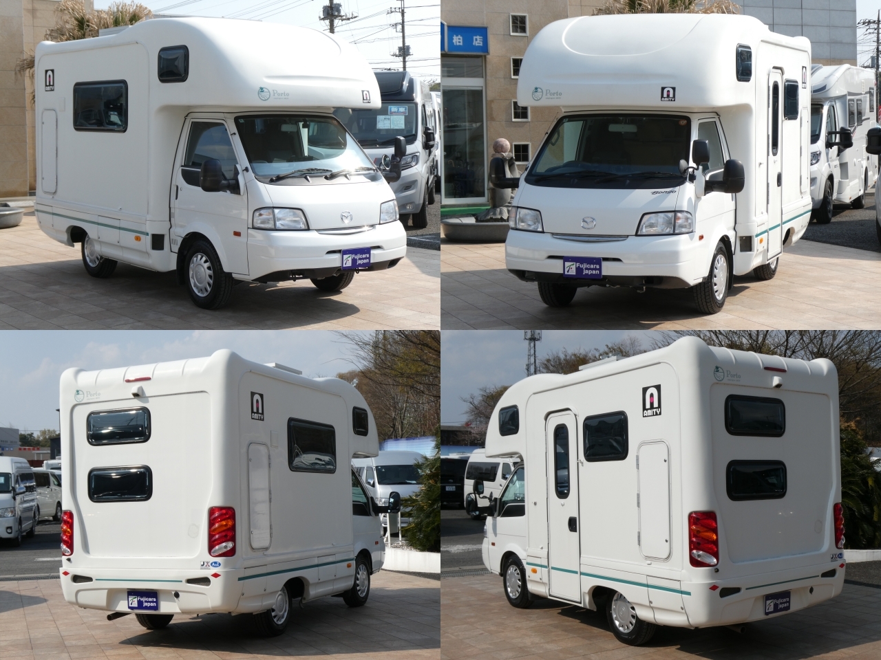 キャンピングカー キャブコン AtoZ　ｱﾐﾃｨ　ﾎﾟﾙﾄ　FF　ﾘｱｸｰﾗｰ　ｿｰﾗｰ