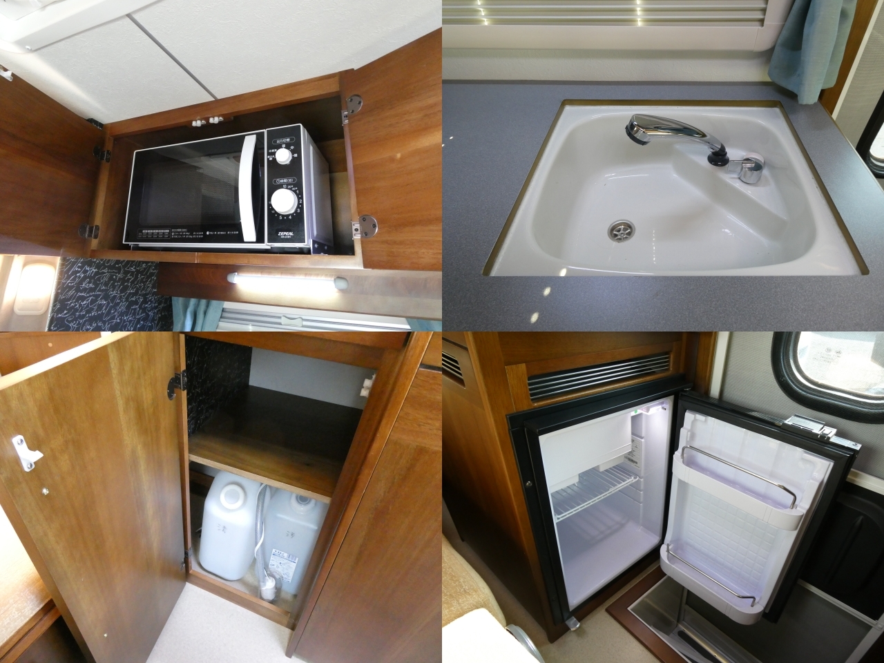 キャンピングカー キャブコン AtoZ　ｱﾐﾃｨ　ﾎﾟﾙﾄ　FF　ﾘｱｸｰﾗｰ　ｿｰﾗｰ