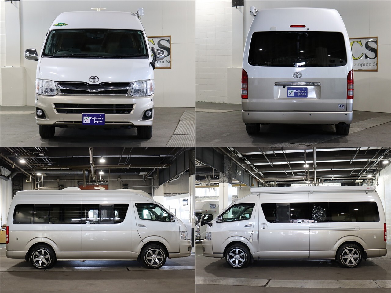キャンピングカー バンコン ﾊｲｴｰｽ ﾉｰｽﾗｲﾌ 大地LG改 4WD　FF