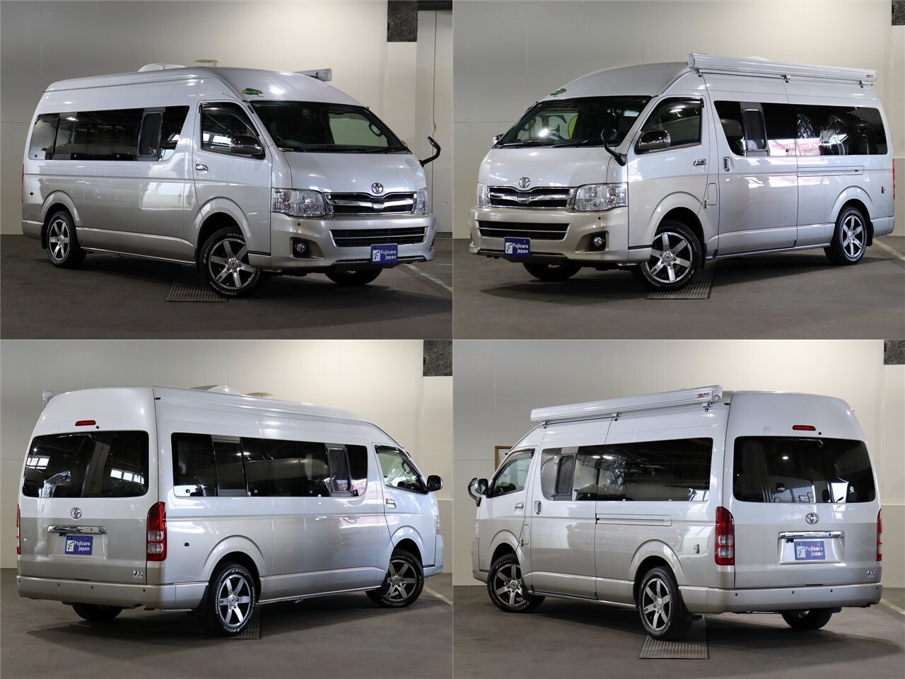 キャンピングカー バンコン ﾊｲｴｰｽ ﾉｰｽﾗｲﾌ 大地LG改 4WD　FF