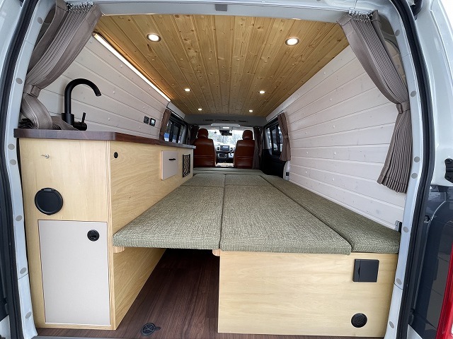 キャンピングカー バンコン ﾊｲｴｰｽ ﾄﾞﾘｰﾑﾄﾞﾗｲﾌﾞTAMA ｸﾗｼｯｸﾗｲﾄ