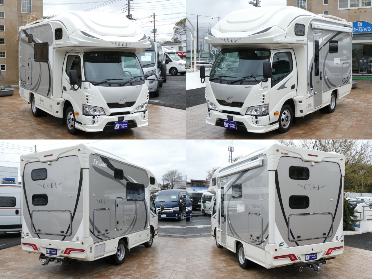 キャンピングカー キャブコン ﾅｯﾂRV　ｸﾚｱ5.3W　ﾊｲﾊﾟｰｴﾎﾞ3　ｸﾚｻﾅ