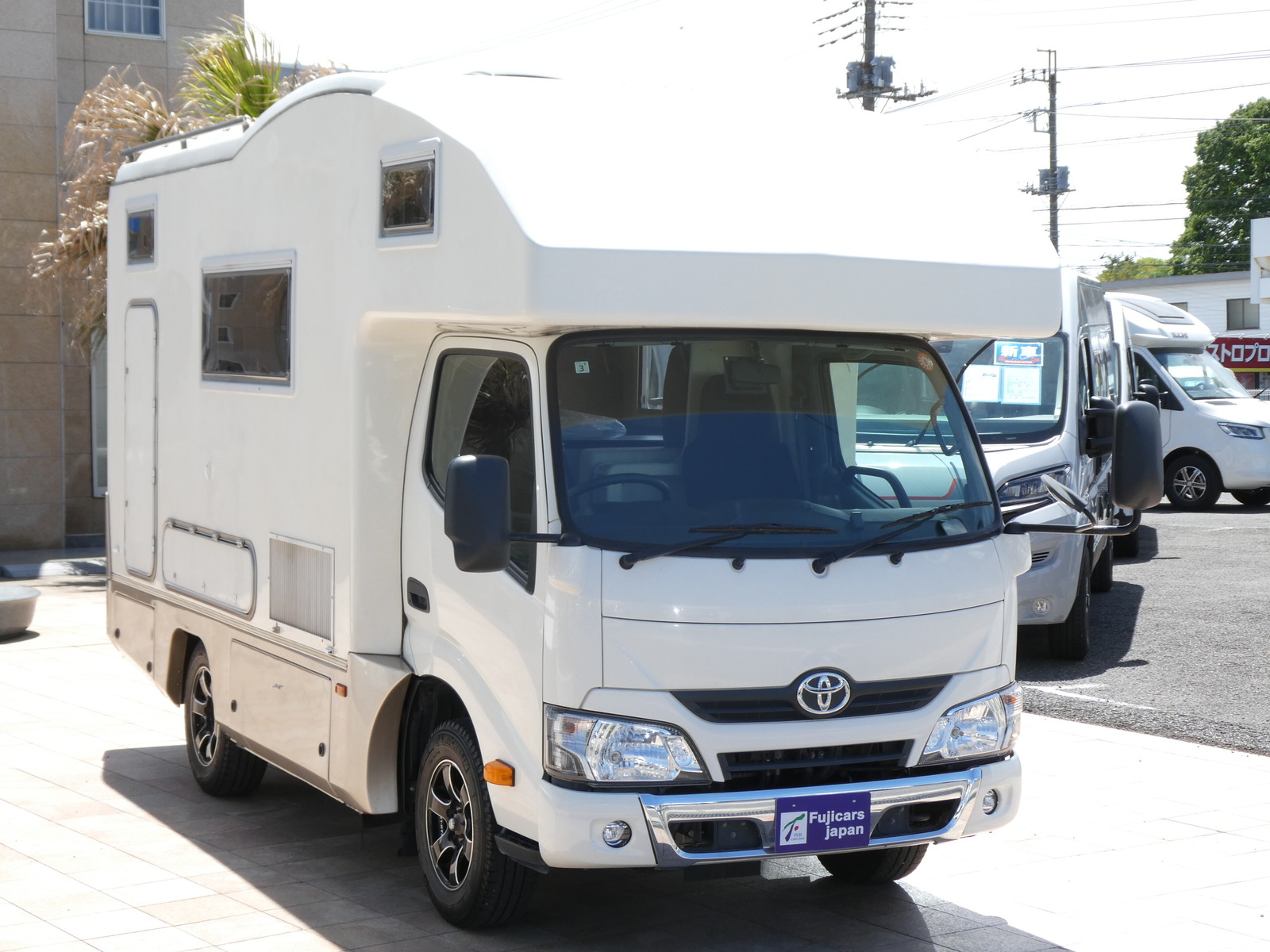 キャンピングカー キャブコン ﾊﾞﾝﾃｯｸ　ｺﾙﾄﾞﾘｰﾌﾞｽ　4WD　家AC　ｿｰﾗｰ